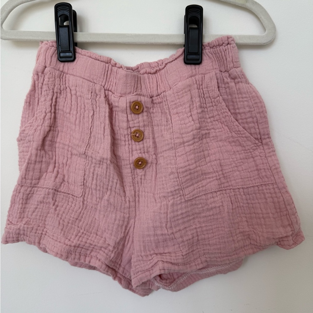 Pink Kids Shorts